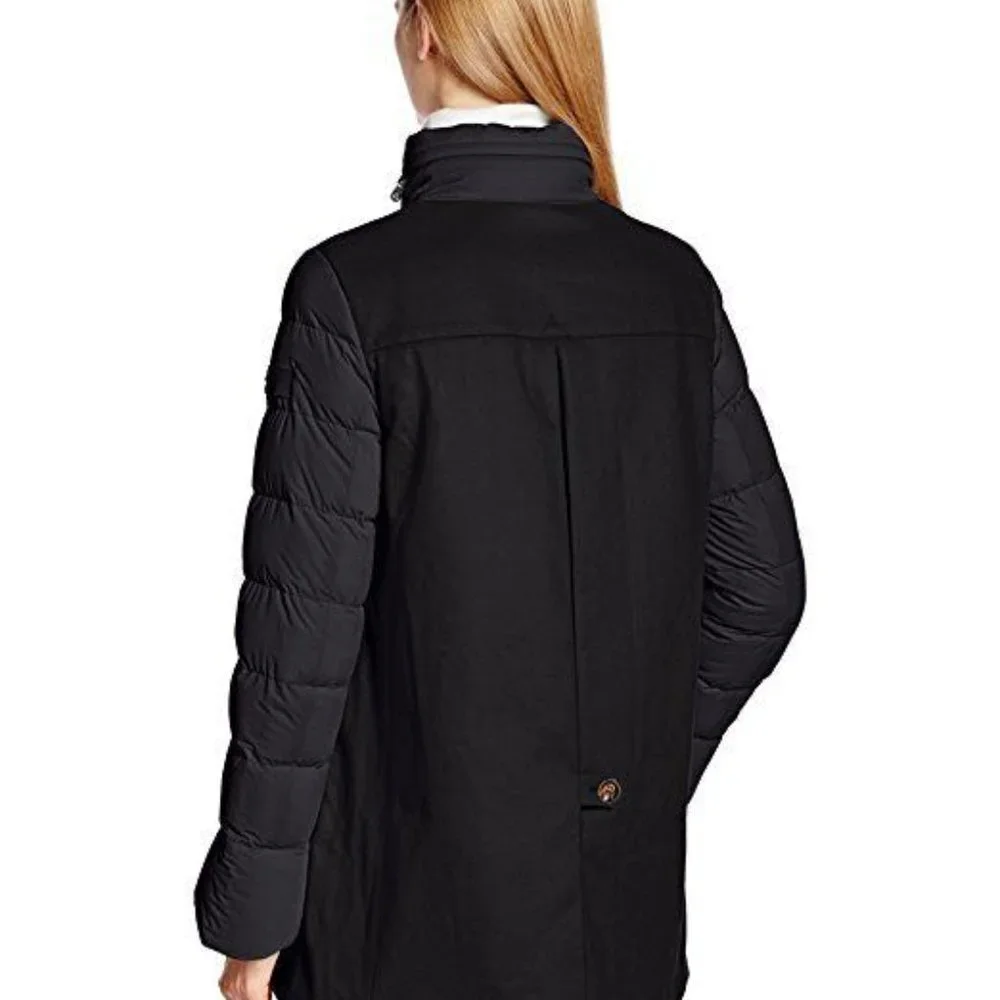 Peuterey Fuscello Bell Sleeve Combo Goose Down Puffer & Wool coat‎